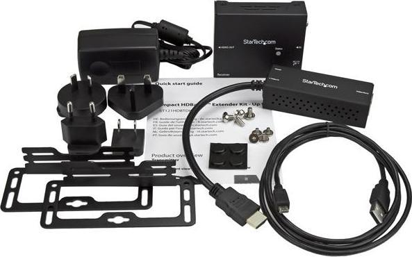 Produktbild StarTech HDBaseT Extender Kit mit kompakt Transmitter - HDMI über CAT5 - HDMI over HDBaseT bis zu 4K (CAT Extender)