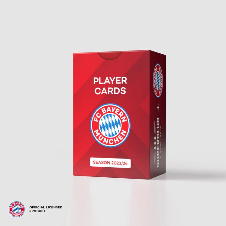 Actual product image Superclub FC Bayern Munich player cards 2023/24 (English)