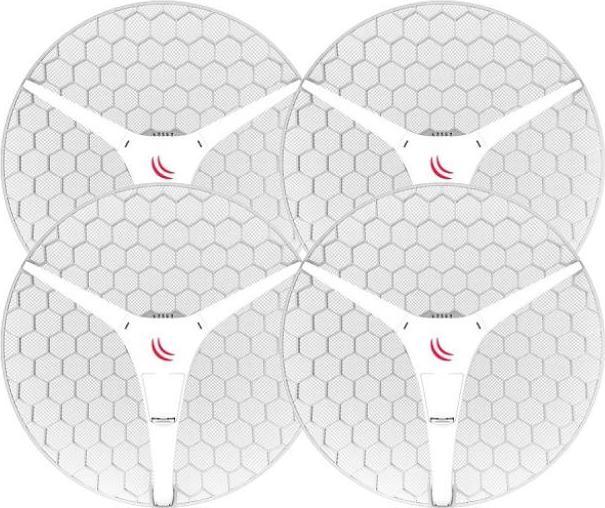 Actual product image MikroTik LHG XL HP5 - 27.5 dBi - 5 GHz - IEEE 802.11a,IEEE 802.11n - 10/100Base-T(X) - 51 (5G)