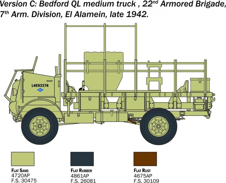 Image du produit 1:35 Bedford QL Truck