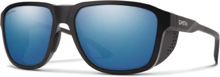 Matte Black, polarized blue mirror