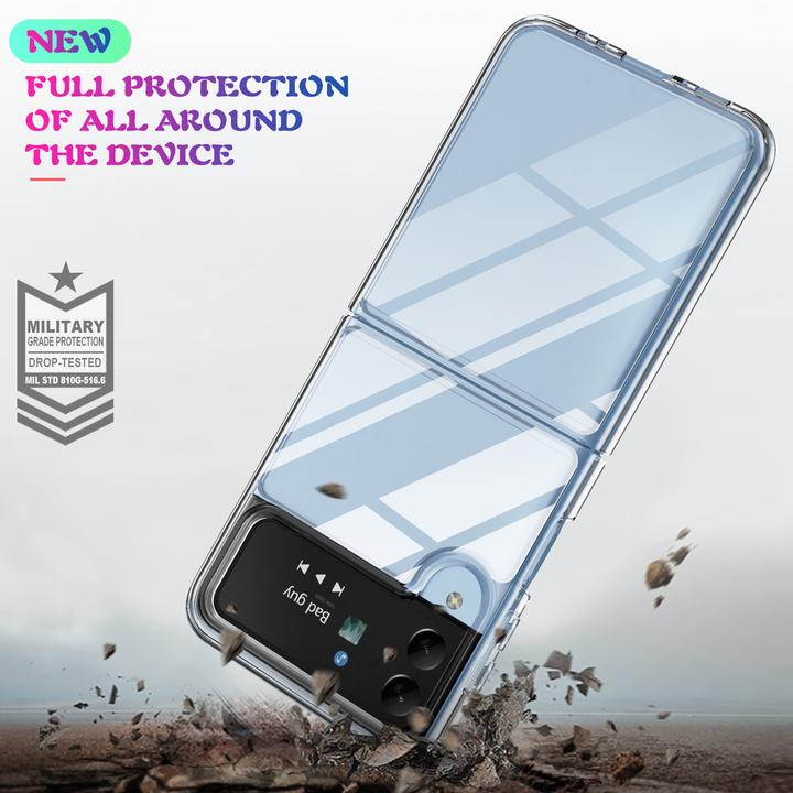 Actual product image PhoneLook Coque Gel transparent Silicone Super Clear flexible (Samsung Galaxy Z Flip4)