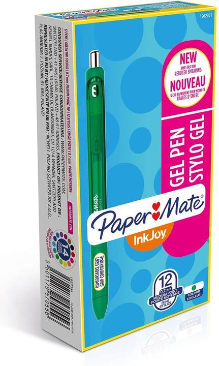 Produktbild Paper Mate INKJOY - Gelschreiber (Grün, 12 x)