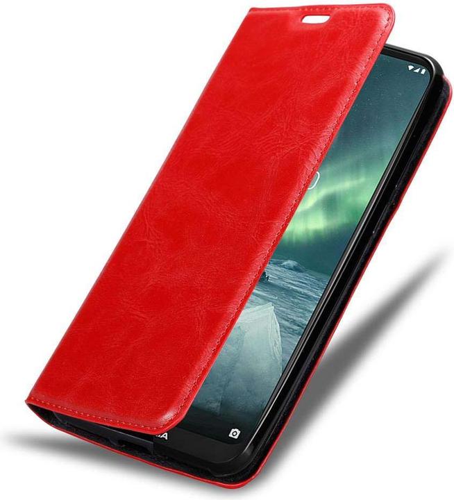Actual product image Cadorabo Book Invisible Magnet Cover (Nokia 7.2)