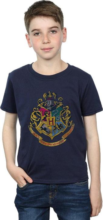 Immagine prodotto Maglietta in cotone con stemma di Hogwarts per ragazzi (152, 158)