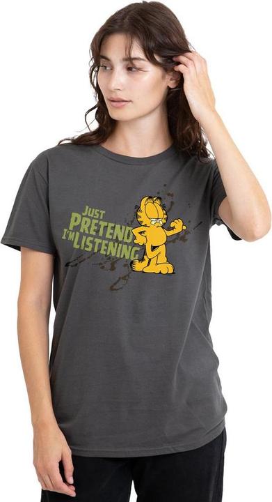 Image du produit Garfield - T-shirt JUST PRETEND I'M LISTENING - Adulte (L)