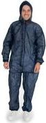 Produktbild Hygostar PP-Overall ECO HYGOBASE mit Kapuze, blau, XL dunkelblau, Schutzanzug aus PP-Spezialvlies, atmungsak (XL)