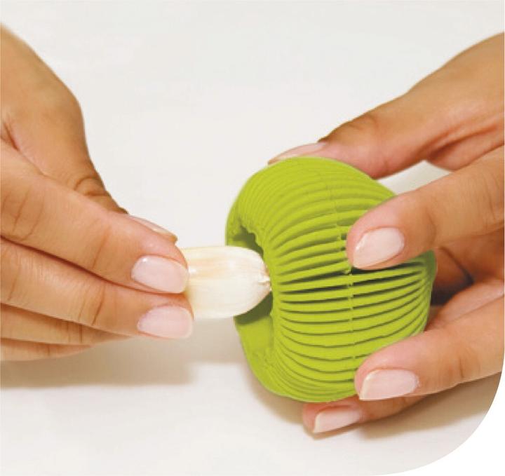 Image du produit Ibili Éplucheur d'ail en silicone 7 x 5 cm Un moyen simple et efficace d'éplucher l'ail