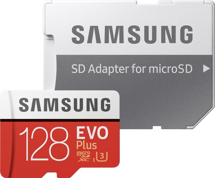 Immagine prodotto Samsung EVO Plus (128 GB, microSDXC, U3, UHS-I)