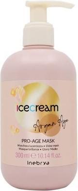 Image du produit Inebrya Ice Cream Argan Age Pro-Age Mask - Masque à base d'huile d'argan pour un éclat éclatant - 300ml (300 ml)