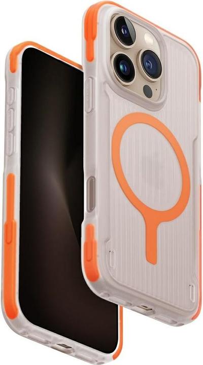 Immagine prodotto Uniq Combat Active Magclick Charging Case for iPhone 16 Pro - Orange (Apple iPhone 16 Pro)