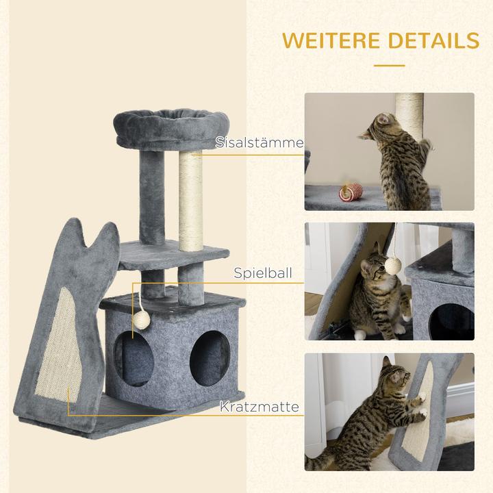 Actual product image Jamb Scratching post (83 cm, Cream, Grey)