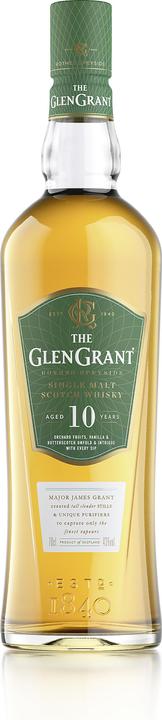 Image du produit Glen Grant 10 ans (Single Malt, Scotch Whisky, 1 x 70 cl)