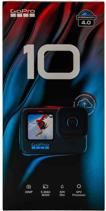 Productafbeelding GoPro HERO10 Black (60p, Bluetooth, WiFi)