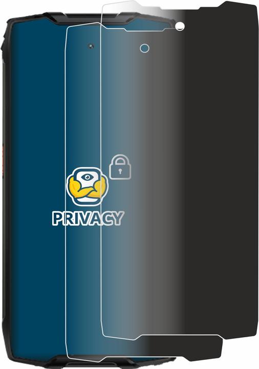 Actual product image BROTECT Anti-spy privacy film Blue light protection film (2 Piece, Blackview BV9300)