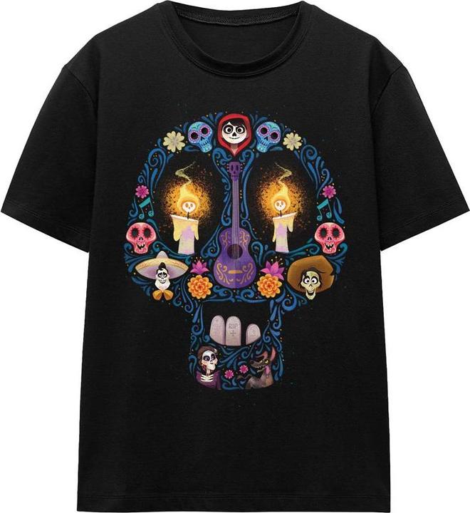 Immagine prodotto La Maison du Coco Day Of The Dead Maglietta Ernesto Miguel Hector Teschio Adulto Unisex (L)
