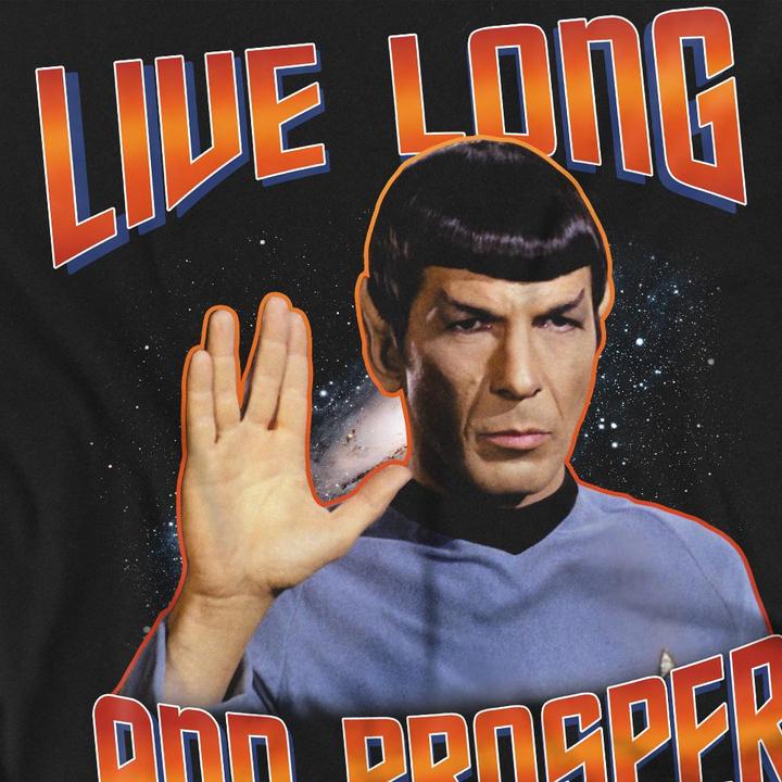 Actual product image Mens Original Live Long and Prosper T-Shirt (3XL)