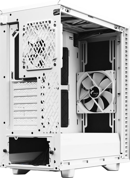 Actual product image Fractal Define 7 Compact White Solid (ATX, mATX, Mini-ITX)