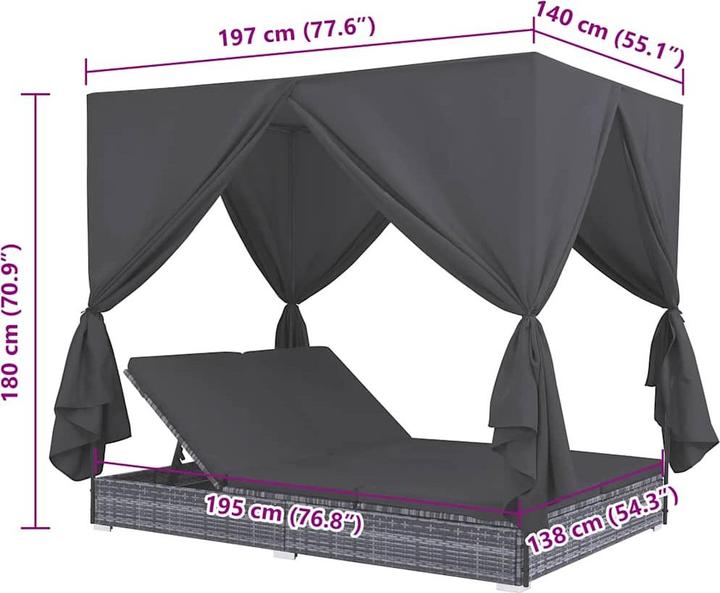 Immagine prodotto VidaXL Irv (197 cm)