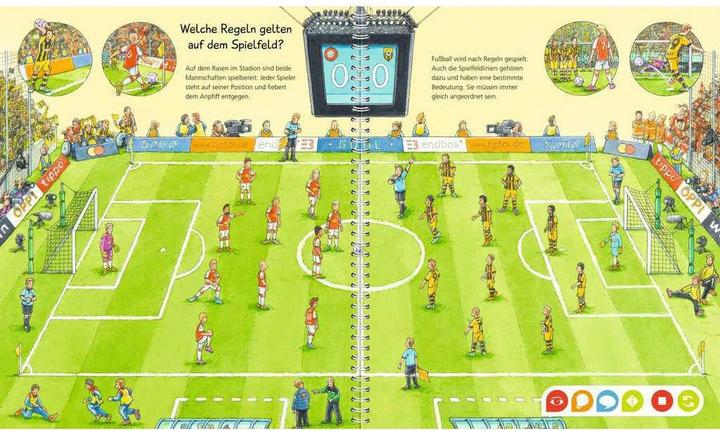Produktbild tiptoi Die Welt des Fussballs (Deutsch, Peter Nieländer, Inka Friese, 2018)