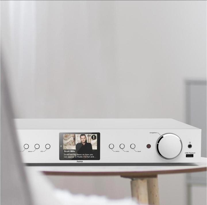 Actual product image Hama DIT2105SBTX (DAB+, DAB, FM, Bluetooth, Wi-Fi, Radio Frequency (RF))