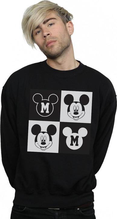 Produktbild Disney Mickey Mouse Smiling Squares Sweatshirt (XL)