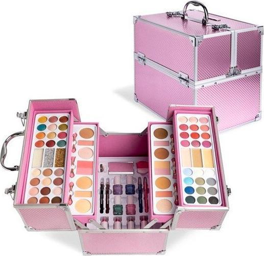 Image du produit Aquarius Magic Studio Colorful Maletin Completo 32 Sombras + 16 Brillos + 8 Polvos + 8 Rubor (Lotion pour le corps)