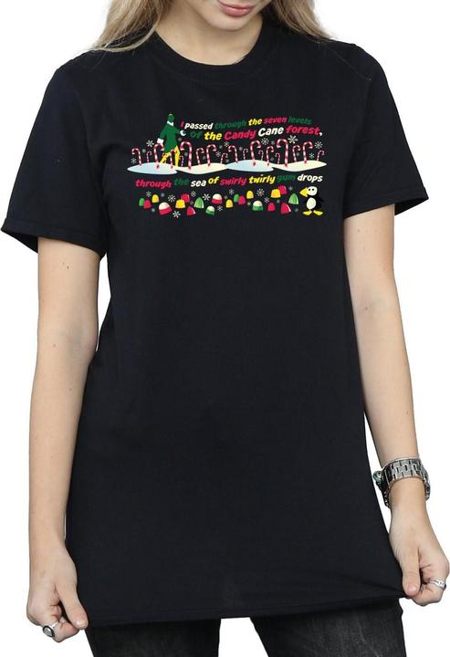 Produktbild Elf Candy Cane Forest TShirt (XXL)
