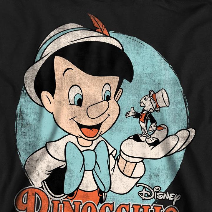 Immagine prodotto Pinocchio Felpa Vintage Adulto Unisex (M)