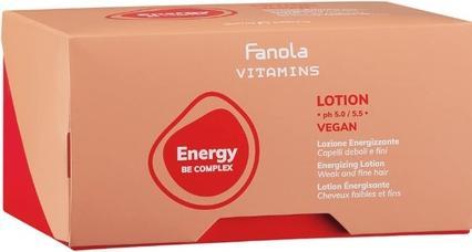 Actual product image Fanola Vitamins Energy Be Complex Lotion 12x10ml (10 ml)