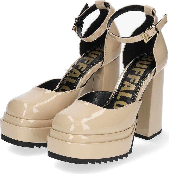 Actual product image Buffalo heels may w dorsay - vegan patent (40)