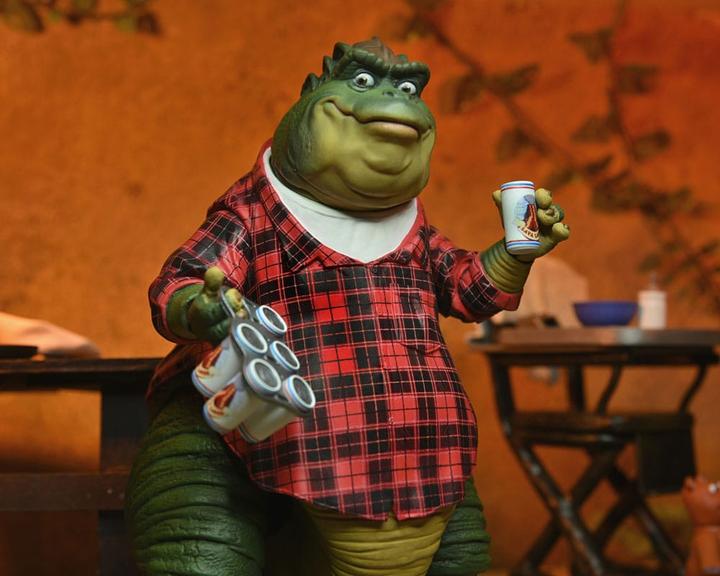 Actual product image Neca Dinosaurs Action Figure Ultimate Earl Sinclair 18 cm