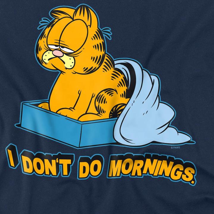 Produktbild Garfield I Don't Do Mornings TShirt (S)