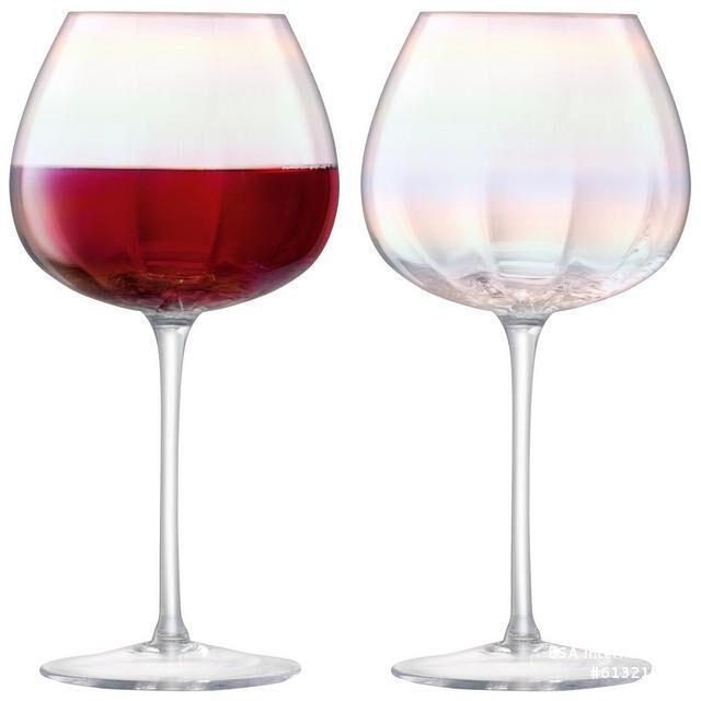 Produktbild LSA Pearl Rotweinglas 460ml - perlmutter x 4 (46 cl, 1 Gläser, Rotweingläser)