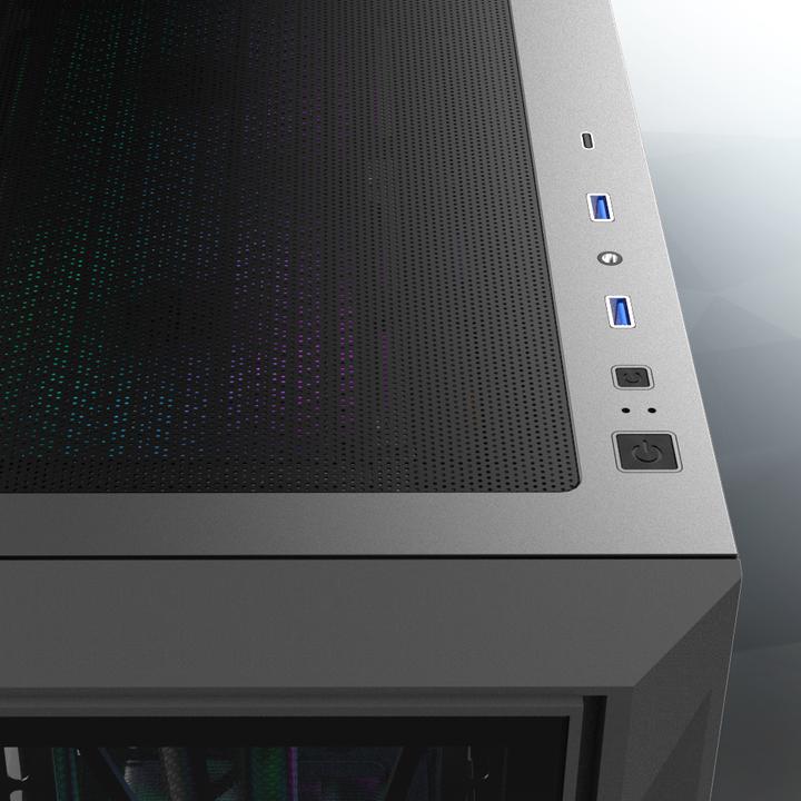 Immagine prodotto Raijintek PONOS Ultra Midi Tower, vetro temperato - nero (Mini-ITX, ATX, mATX)