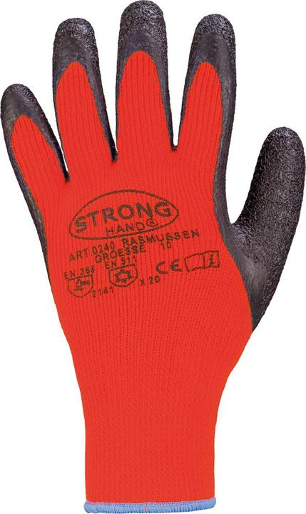 Image du produit Stronghand Gants de protection contre le froid Rasmussen taille 8 orange/noir EN 388, EN 511 Catégorie EPI II (8)