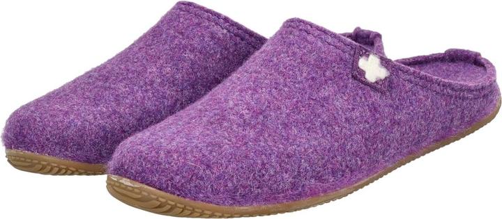 Actual product image Living Kitzbühel Felt - Swiss cross slippers (36)