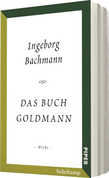 Produktbild Das Buch Goldmann (Deutsch, Ingeborg Bachmann, 2020)