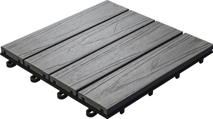Produktbild Florco Balkon-& Terrassenplatten (6 x, 30 x 30 cm)