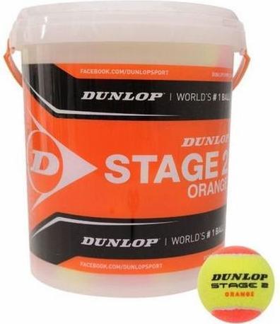 Image du produit Dunlop Teniso kamuoliukai STAGE 2 Oranžinis 60-bucket ITF
