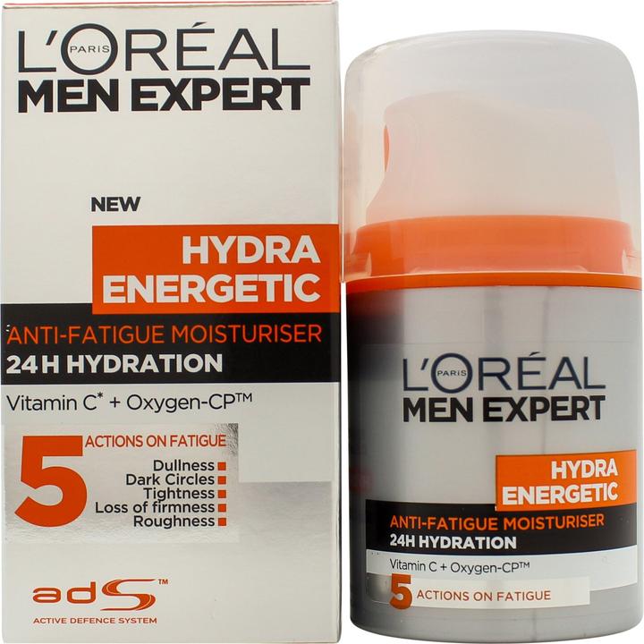 Actual product image L'Oréal Paris Men Expert Hydra Energetic Anti-Fatigue Moisturiser (50 ml, Day cream)