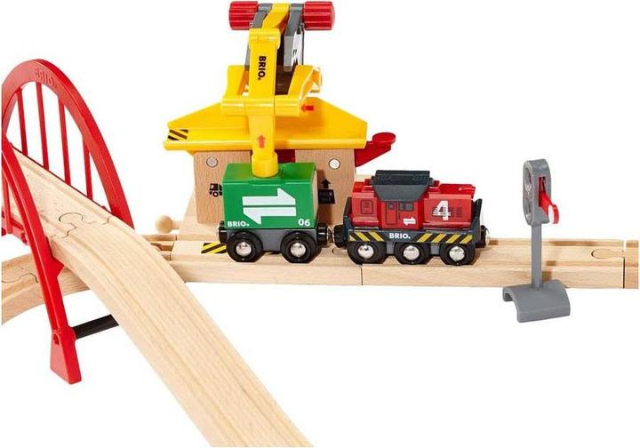 Produktbild Brio Brio-Set mit Eisenbahngleisen Railway Deluxe, 33097