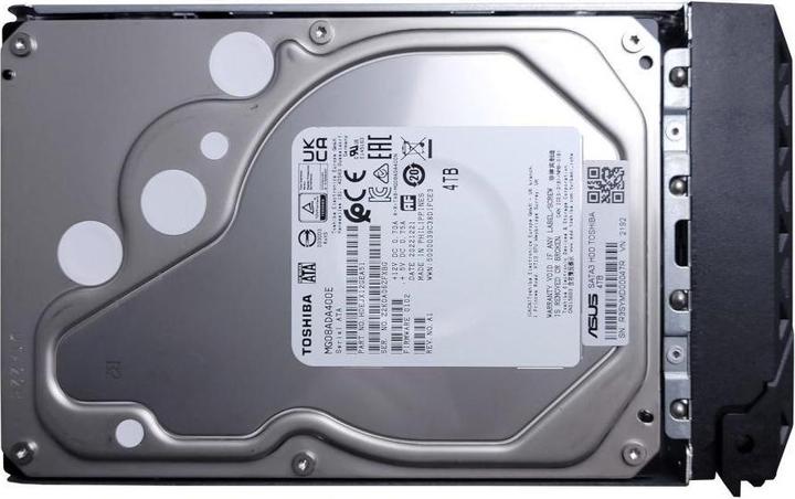 ASUS Dysk serwerowy Dysk HDD Enterprise 4TB 3,5" SATA3 7200RPM (3,5"Neues Festplattenfach ohne Werkzeug) (4 TB, 3.5")