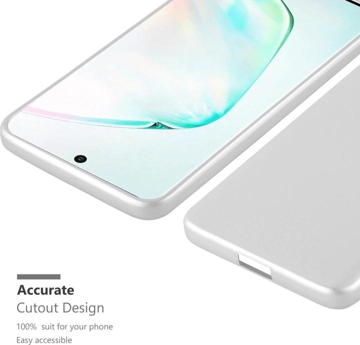 Image du produit Cadorabo Couverture métallique mate TPU (Samsung Galaxy Note 10)