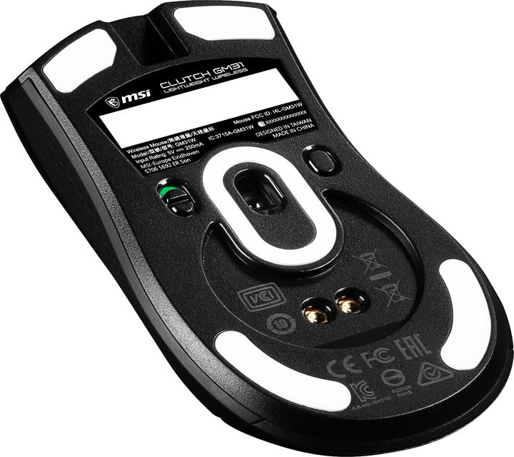 Actual product image MSI Clutch GM31 (Wireless, Cable)