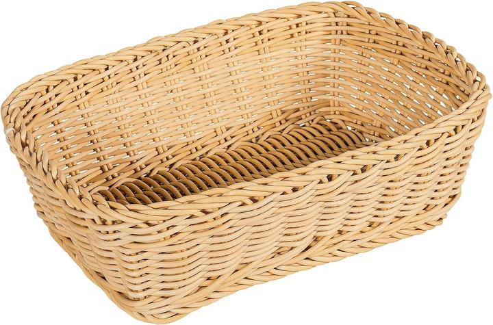 Image du produit Saleen Corbeille à pain plastique 31,5x22x10cm beige