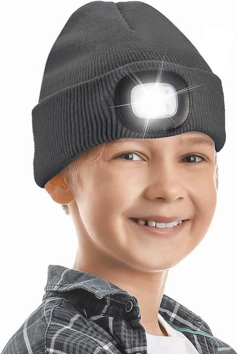 Produktbild Out of the blue Beanie-Mütze mit LED Licht Universalgrösse Grau