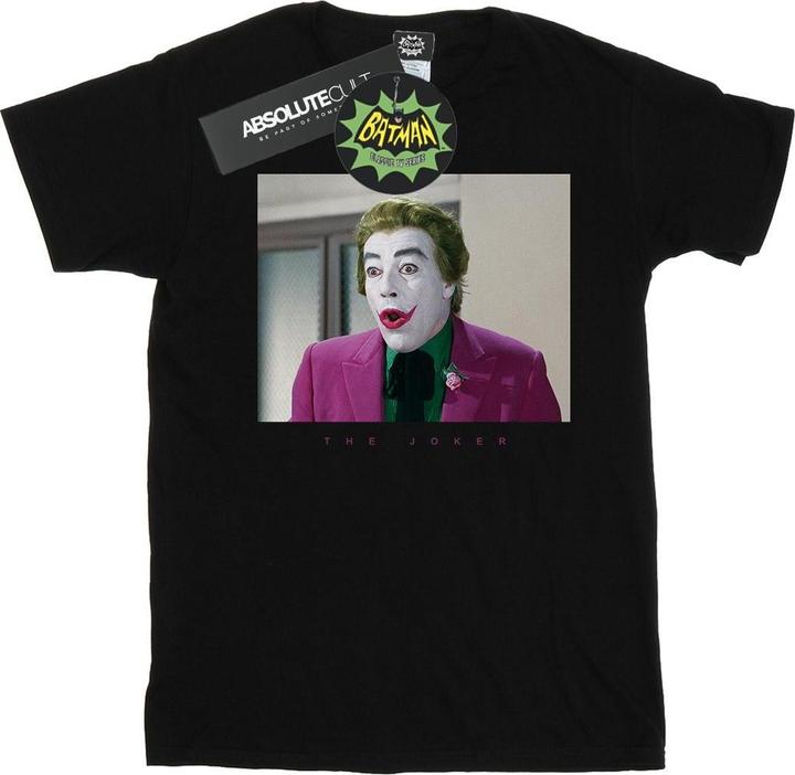 Image du produit - T-shirt BATMAN TV SERIES JOKER PHOTOGRAPH - Garçon (140, 146)
