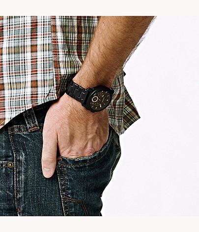 Actual product image Fossil Machine (Analogue wristwatch, Chronograph, 42 mm)
