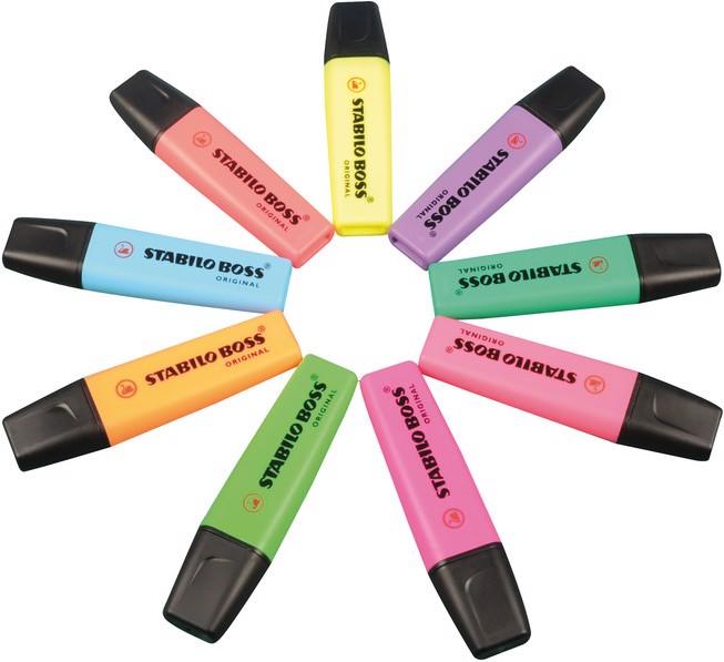 Actual product image STABILO BOSS ORIGINAL highlighter (Purple, 5 mm, 1 x)